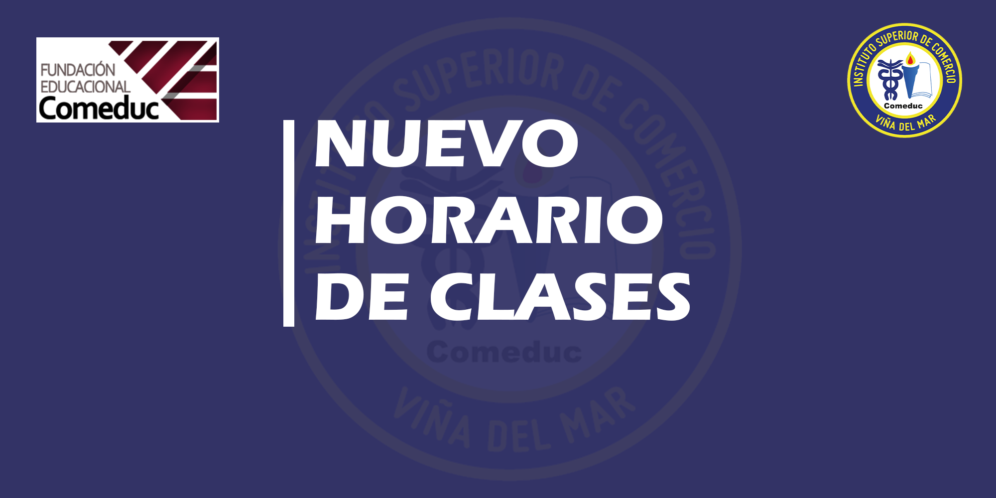 NUEVO HORARIO DE CLASES