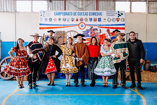 Fundación Educacional Comeduc celebró su Campeonato de Cuecas